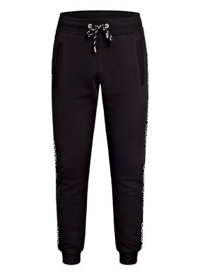 CARLO COLUCCI Sweatpants mit Galonstreifen