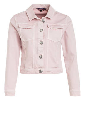 Laurèl Jeansjacke mit Schmucksteinbesatz