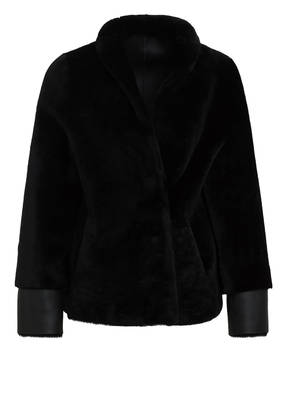 Mrs & HUGS Lammfelljacke