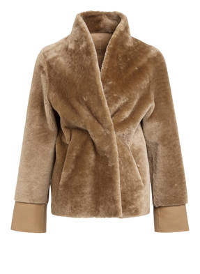 Mrs & HUGS Lammfelljacke