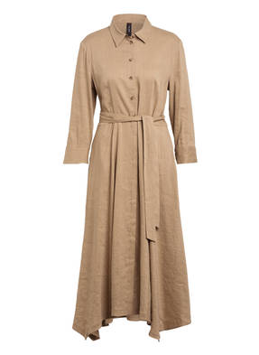 MARCCAIN Hemdblusenkleid mit Leinen