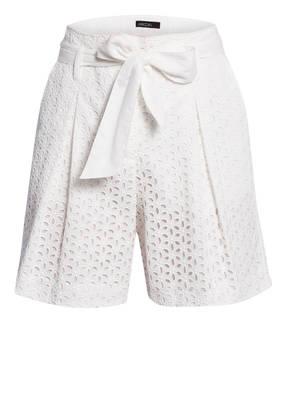 MARCCAIN Paperbag-Shorts aus Lochspitze
