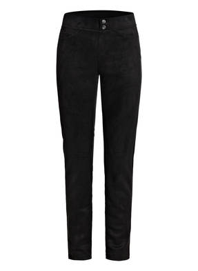 HUE Leggings in Velourslederoptik