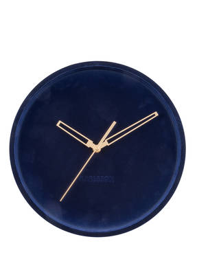 KARLSSON Wanduhr LUSH aus Samt