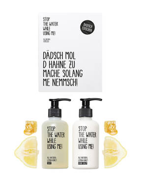 STOP THE WATER WHILE USING ME! LEMON HONEY "BADISCH EDISCHEN"