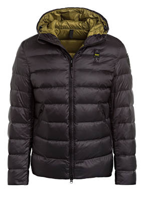 Blauer Lightweight-Daunenjacke