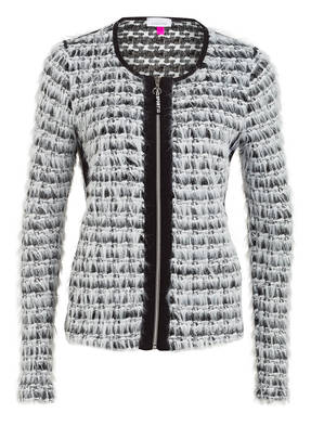 just white Strickjacke