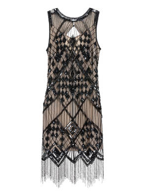 frock & frill Cocktailkleid mit Schmuckperlenbesatz