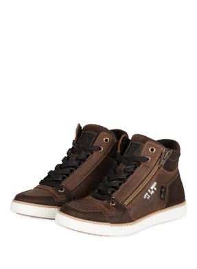 BULLBOXER Hightop-Sneaker mit Kunstfellfutter