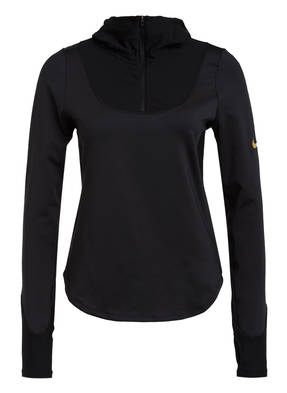 Nike Laufshirt mit Kapuze