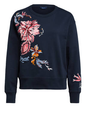 GANT Sweatshirt mit Stickereien