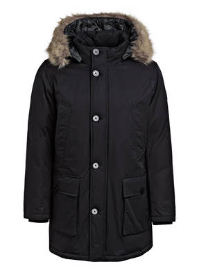 Marc O'Polo Daunenparka mit Kunstpelzbesatz