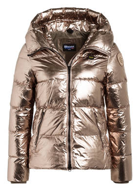 Blauer Daunenjacke DONNA
