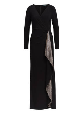 LAUREN RALPH LAUREN Abendkleid JESSAMYN in Wickeloptik