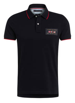 TOMMY HILFIGER Piqué-Poloshirt Slim Fit
