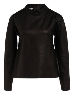 NORR Blusenshirt aus Leder