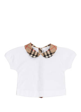 BURBERRY T-Shirt mit rückseitiger Knopfleiste