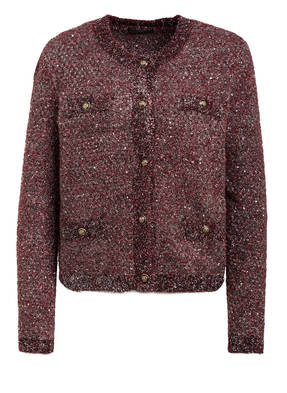 maje Strickjacke MISSION mit Paillettenbesatz