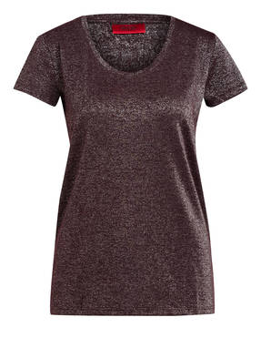 HUGO T-Shirt DENOLE mit Glitzergarn