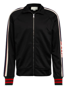 GUCCI Sweatjacke mit Galonstreifen