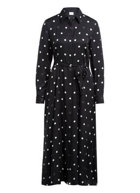 BOSS Hemdblusenkleid mit Seide