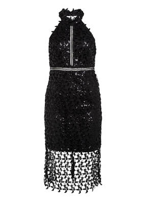 BARDOT Etuikleid mit Paillettenbesatz