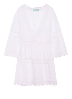 MELISSA ODABASH Strandkleid aus Lochspitze mit 3/4-Arm