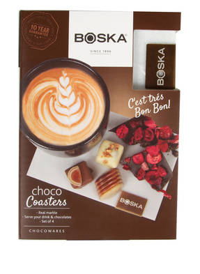 BOSKA 4-tlg. Set Untersetzer CHOCO COASTER