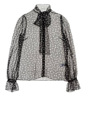 DOLCE&GABBANA Schluppenbluse aus Seide