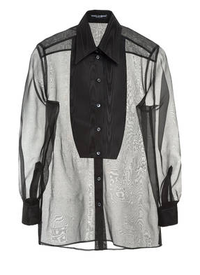 DOLCE&GABBANA Hemdbluse aus Seide