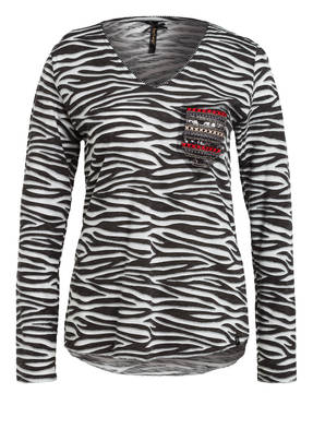 KEY LARGO Longsleeve mit Paillettenbesatz