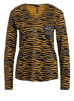 KEY LARGO Longsleeve mit Paillettenbesatz