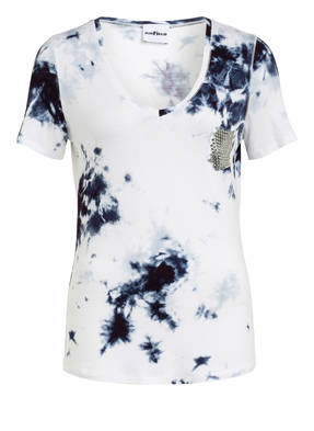 AIRFIELD T-Shirt mit Schmucksteinbesatz