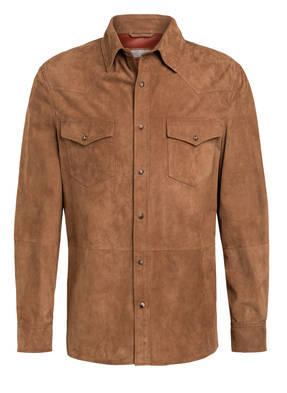 BRUNELLO CUCINELLI Overshirt aus Leder