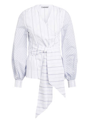GANNI Wickelbluse