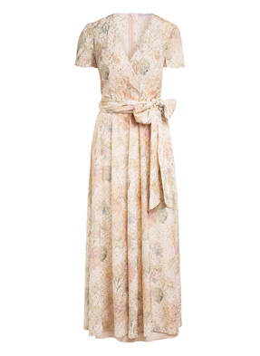 RED VALENTINO Kleid in Wickeloptik mit Glitzergarn