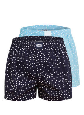 LOUSY LIVIN 2er-Pack Web-Boxershorts