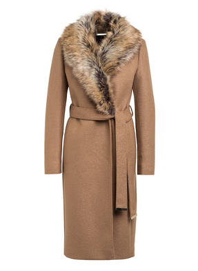 TED BAKER Mantel CORINNA mit abnehmbaren Kunstpelzbesatz