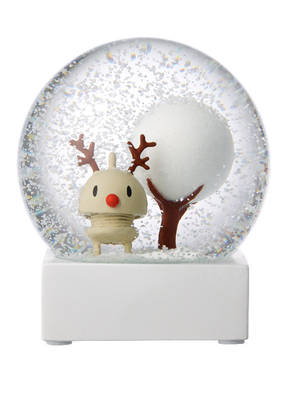 Hoptimist Schneekugel