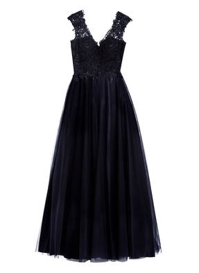 Vera Mont Abendkleid mit Schmucksteinbesatz