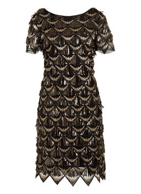 comma Cocktailkleid mit Paillettenbesatz