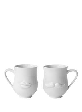 JONATHAN ADLER 2er-Set Henkelbecher MR. & MRS. MUSE