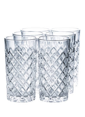 APS Set of 6 drinking glasses HEALEY HI-BALL