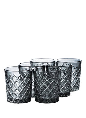 APS Set of 6 drinking glasses HEALEY D.O.F. 