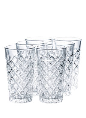 APS Set of 6 glasses HEALEY SMALL HI-BALL