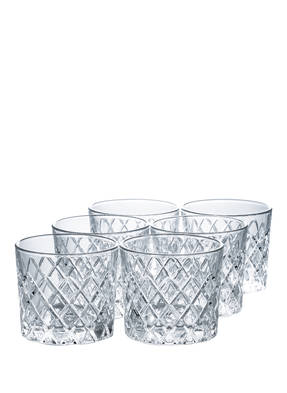 APS Set of 6 drinking glasses HEALEY O.F. 