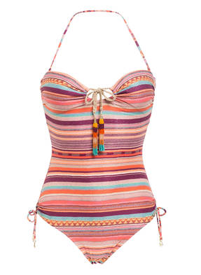 watercult Neckholder-Badeanzug SOUVENIR STRIPE