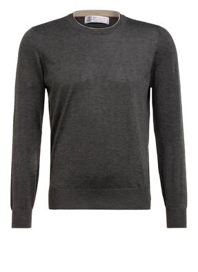 BRUNELLO CUCINELLI Cashmere-Pullover mit Seide