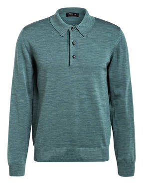 MAERZ MUENCHEN Pullover mit Polokragen aus Merinowolle