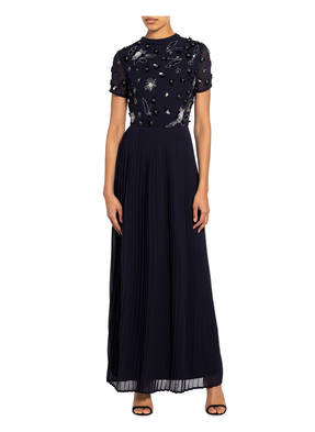 frock & frill Abendkleid mit Schmucksteinbesatz